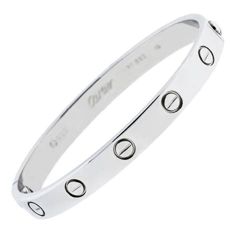 cartier platinum love bracelet price